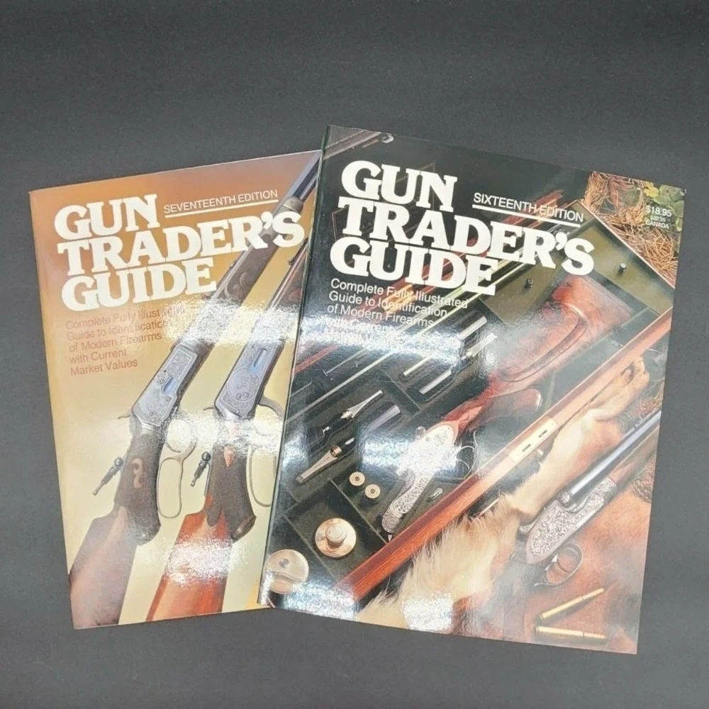 Gun Trader's Guide 16th 17th Editions Paperback New Old Stock Stoeger Reference‎